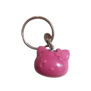 Vintage Tarina Tarantino pink acrylic Hello Kitty keychain